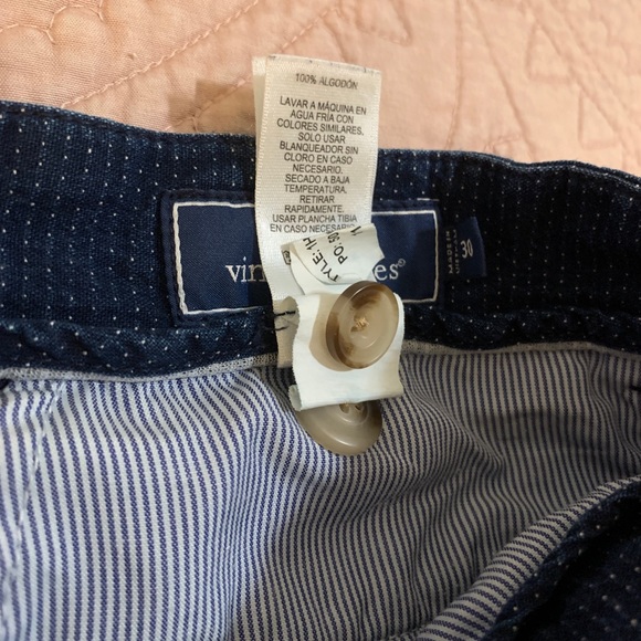 Vineyard Vines | Blue Swiss Dot Shorts - Picture 4 of 4